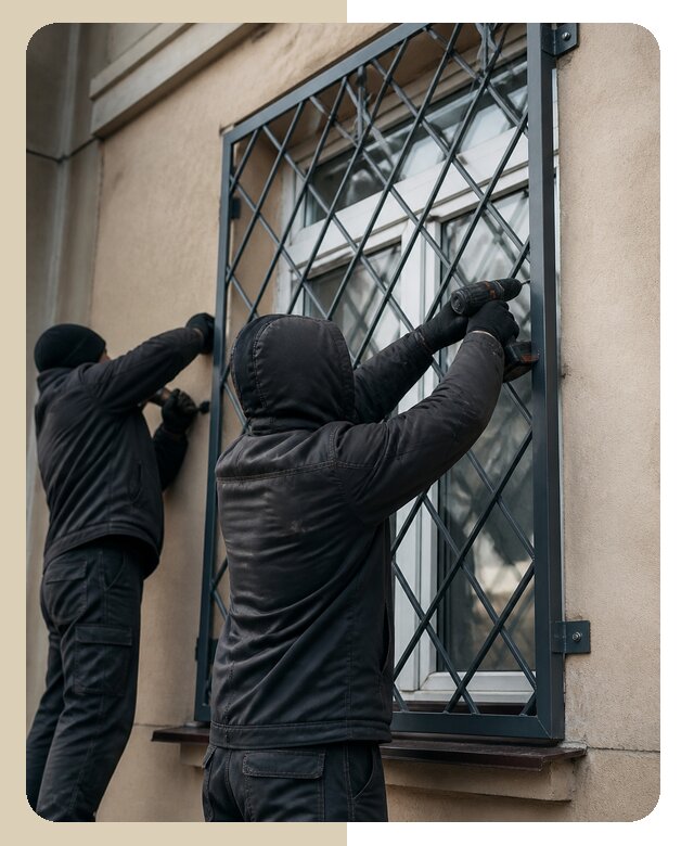 Установка антивандальных решеток на окна в Бугульме